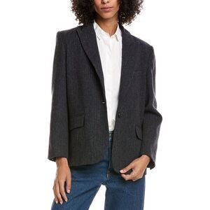 Ba&Sh Womens  Peace Wool Blazer